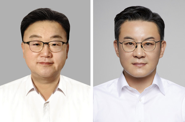 한국아이어앤태크놀로지 한국사업본부장 박종호 부사장(왼쪽)과 한국앤컴퍼니 미래전략실장 서정호 부사장